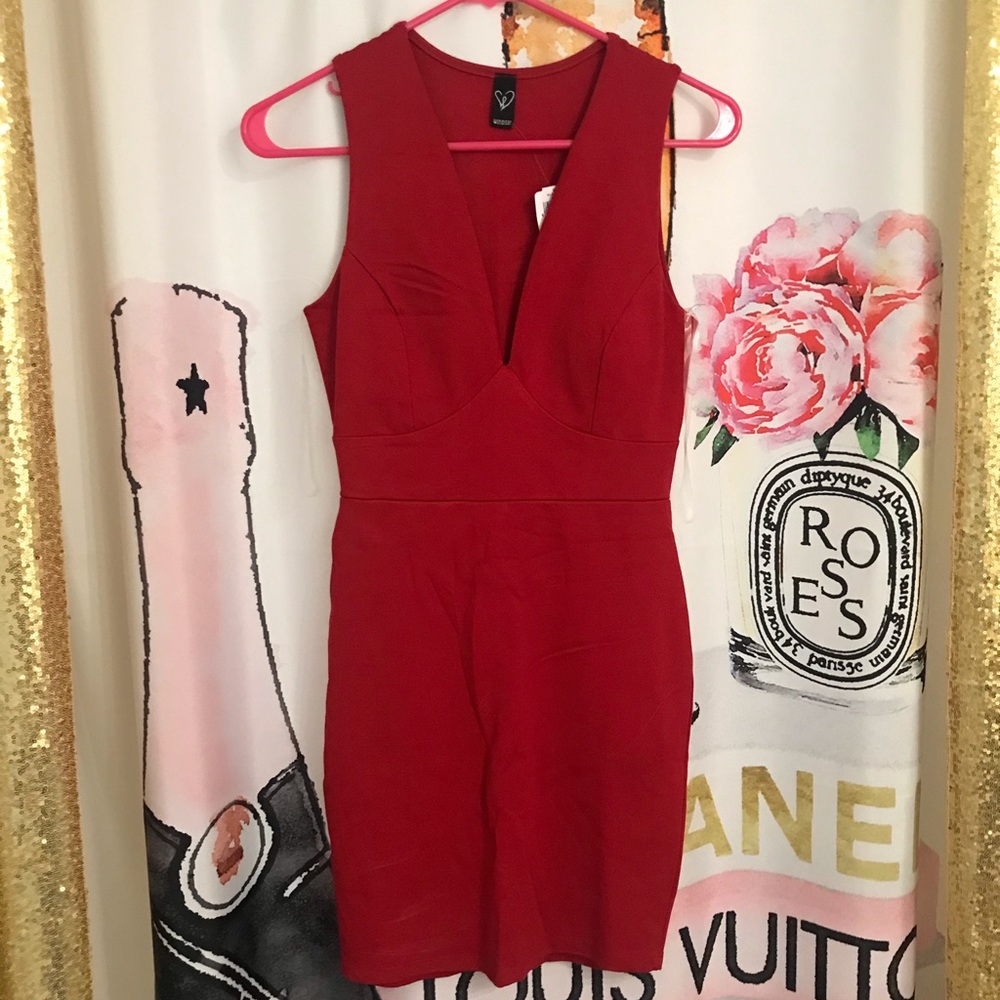 Red dress Windsor dress